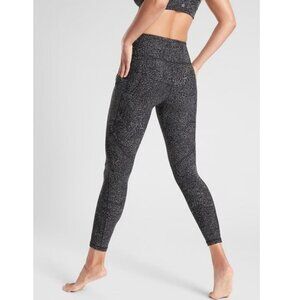 Athleta Black and Gray Leggings